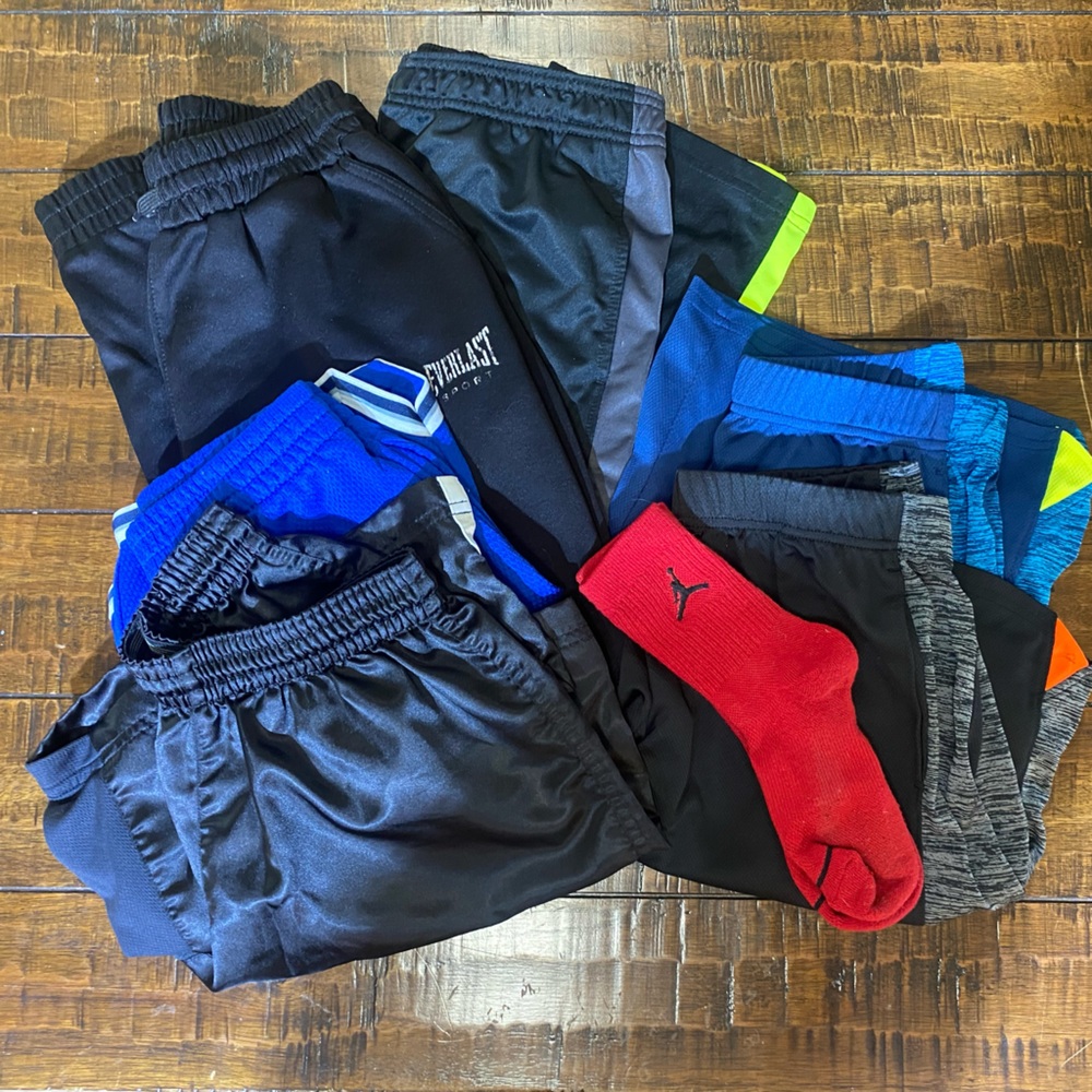 Big Boys Bundle-4 shorts, 2 joggers,1 pair of socks